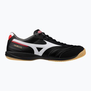 Кросівки футбольні Mizuno Morelia Sala Pro IN black/white/chinese red