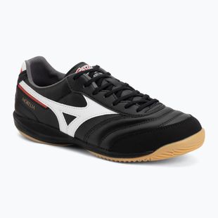 Кросівки футбольні Mizuno Morelia Sala Pro IN black/white/chinese red