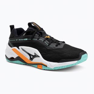 Кросівки гандбольні Mizuno Wave Stealth Neo 2 black/tangelo/ice green