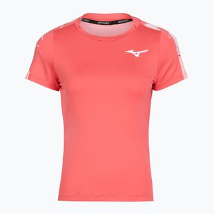 Футболка тенісна жіноча Mizuno Daybreakers Printed calypso coral