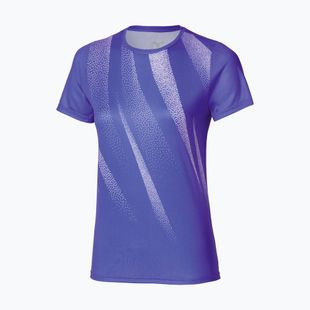 Футболка для бігу жіноча Mizuno Core Graphic Tee iris bloom