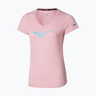 Футболка для бігу жіноча Mizuno Core Runbird Tee bleached mauve