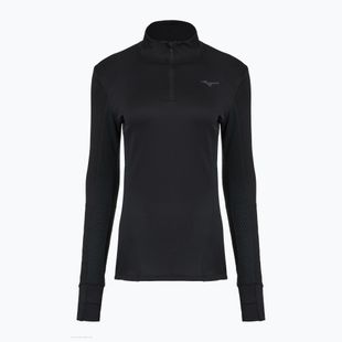 Кофта для бігу жіноча Mizuno Active Warm Half Zip black