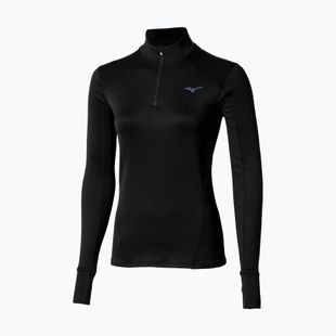 Кофта для бігу жіноча Mizuno Active Warm Half Zip black