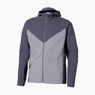 Куртка для бігу чоловіча Mizuno Tech Thermal Charge Hooded quiksilver