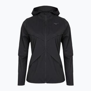 Куртка для бігу жіноча Mizuno Tech Thermal Charge Hooded black