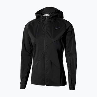 Куртка для бігу жіноча Mizuno Tech Thermal Charge Hooded black
