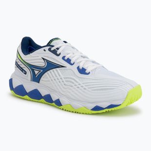 Кросівки тенісні Mizuno Wave Enforce Tour 2 CC white/dazzling blue/lightning