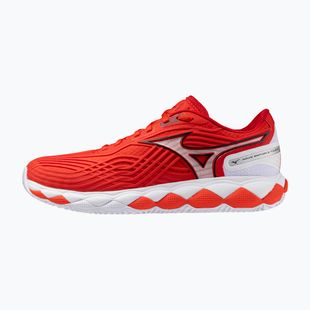 Кросівки тенісні Mizuno Wave Enforce Tour 2 CC fiery red/white/sun-dried toma