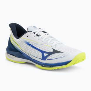 Кросівки тенісні Mizuno Wave Exceed Tour 7 CCwhite/dazzling blue/lightning