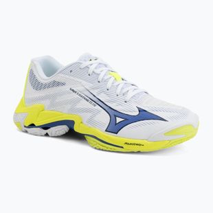 Кросівки волейбольні Mizuno Wave Lightning Elite white/lighting yellow/dazzling blue