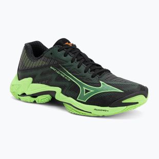 Кросівки волейбольні Mizuno Wave Lightning Elite black/glowing apple/mandarin orange