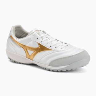 Кросівки футбольні Mizuno Morelia Sala Pro TF white/football gold/galaxy silver