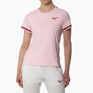 Футболка тенісна жіноча Mizuno Stargazer Tee pinkesque