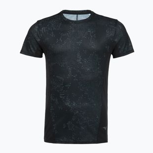 Футболка для бігу чоловіча Mizuno Active DryAeroFlow Graphic black/gray