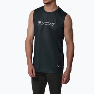 Футболка для бігу чоловіча Mizuno Core Graphic Sleeveless black