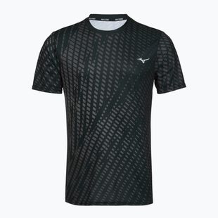 Футболка для бігу чоловіча Mizuno Core Graphic Tee black/gray