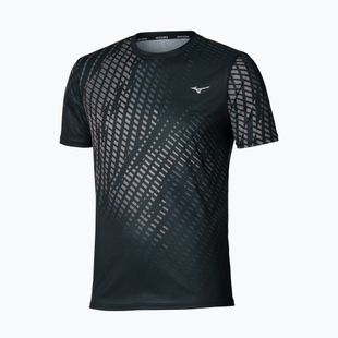 Футболка для бігу чоловіча Mizuno Core Graphic Tee black/gray