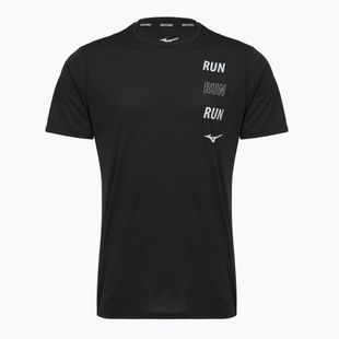 Футболка для бігу чоловіча Mizuno Core Run Short Sleeve Tee black