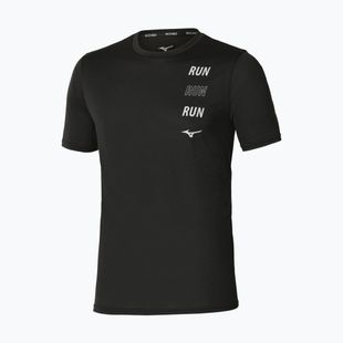 Футболка для бігу чоловіча Mizuno Core Run Short Sleeve Tee black