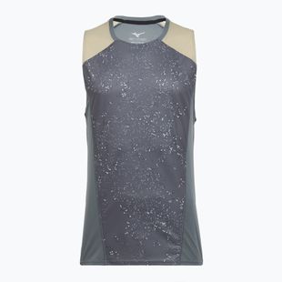 Футболка для бігу чоловіча Mizuno Active DryAeroFlow Graphic Tank Top lava smoke