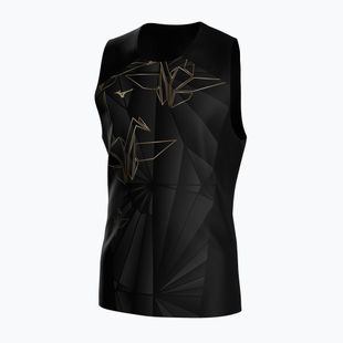 Футболка для бігу чоловіча Mizuno Active DryAeroFlow Graphic Tank Top taniori