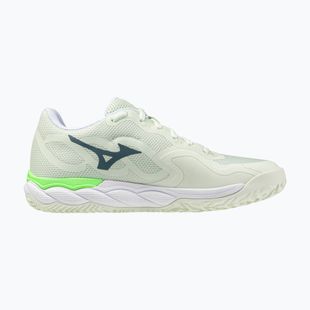 Кросівки для паделю жіночі Mizuno Wave Enforce Court Padel phantom green/white/glowing ap