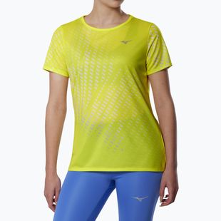 Футболка для бігу жіноча Mizuno Core Graphic Tee lightning yellow