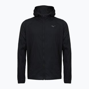 Куртка для бігу чоловіча Mizuno Tech Light Hooded black