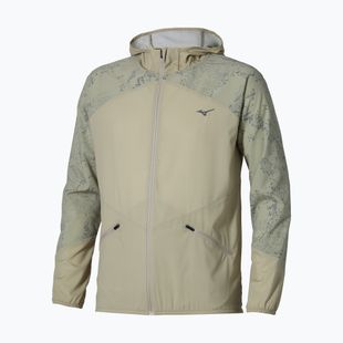 Куртка для бігу чоловіча Mizuno Active Alpha Hooded elm