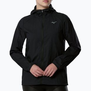 Куртка для бігу жіноча Mizuno Tech Light Hooded Jacket black