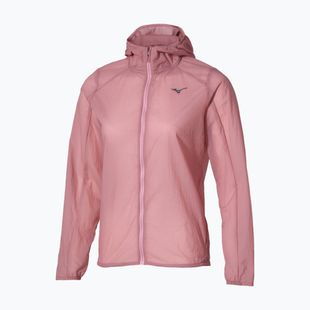 Куртка для бігу жіноча Mizuno Tech Light Hooded Jacket rose elegance