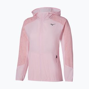 Куртка для бігу жіноча Mizuno Active Alpha Hooded pinkesque