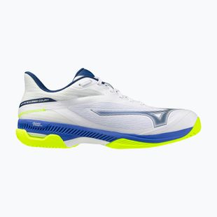 Кросівки тенісні Mizuno Wave Exceed Court AC white/dazzling blue/lightning