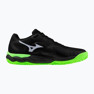 Кросівки для паделю Mizuno Wave Enforce Court Padel black/foliage green/glowing ap