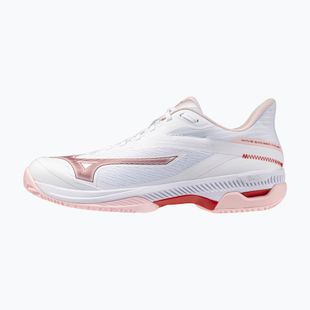 Кросівки тенісні жіночі Mizuno Wave Exceed Court CC W white/pinkesque/barbados cherr