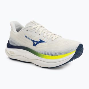Кросівки для бігу чоловічі Mizuno Wave Sky 9 snow white/surf the web/lightning yellow