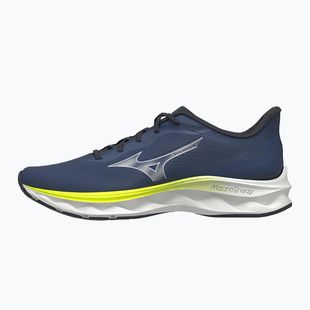 Кросівки для бігу чоловічі Mizuno Wave Serene 2 estate blue/silver/lightning yellow
