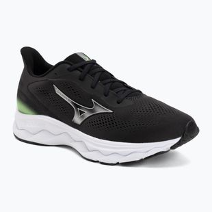 Кросівки для бігу чоловічі Mizuno Wave Serene 2 black/silver/glowing apple