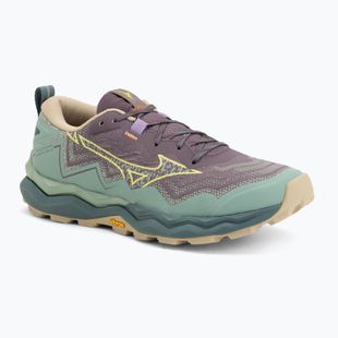 Кросівки для бігу жіночі Mizuno Wave Daichi 9 granite green/fortune yellow