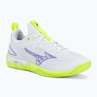 Кросівки волейбольні Mizuno Wave Luminous 3 white/lightning yellow/dazzling blue