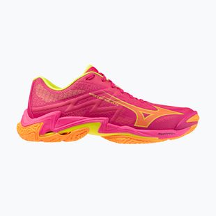 Кросівки волейбольні Mizuno Wave Lightning Elite pink tetra/fortune yellow/ligh