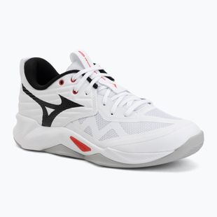 Кросівки волейбольні Mizuno Wave Momentum Pro white/black/fiery red