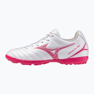 Кросівки футбольні дитячі Mizuno Monarcida Neo III Select Jr AS white/fuchsia purple
