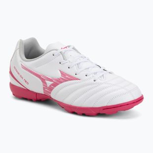 Кросівки футбольні дитячі Mizuno Monarcida Neo III Select Jr AS white/fuchsia purple