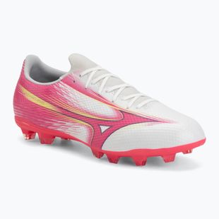 Кросівки футбольні Mizuno Alfa III Select FG white/fuchsia purple