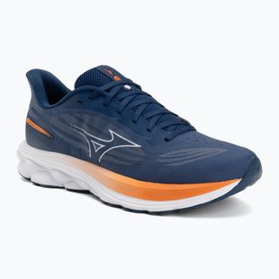 Кросівки для бігу чоловічі Mizuno Wave Skyrise 7 estate blue/white/coral rose
