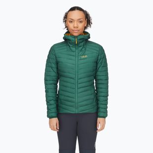 Куртка утеплена жіноча Rab Cirrus Alpine green/sahara