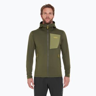 Чоловіча толстовка Rab Superflux Hoody army QFG-13