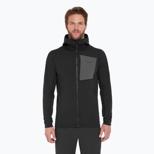 Кофта трекінгова чоловіча Rab Superflux Hoody black